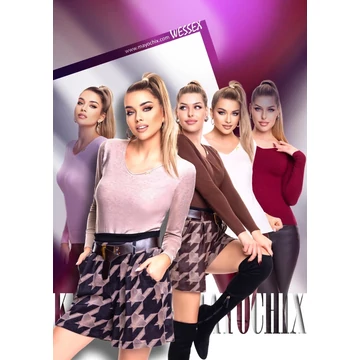 MAYO-CHIX WESSEX PULÓVER 5111 KÖTÖTT/V NYAKÚ