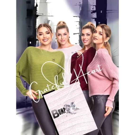 MAYO CHIX BUMP PULÓVER 0213*KÖTÖTT/CSÓNAK NYAKÚ 291932