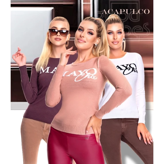 MAYO-CHIX ACAPULCO PULÓVER*VÉKONY KÖTÖTT 275253